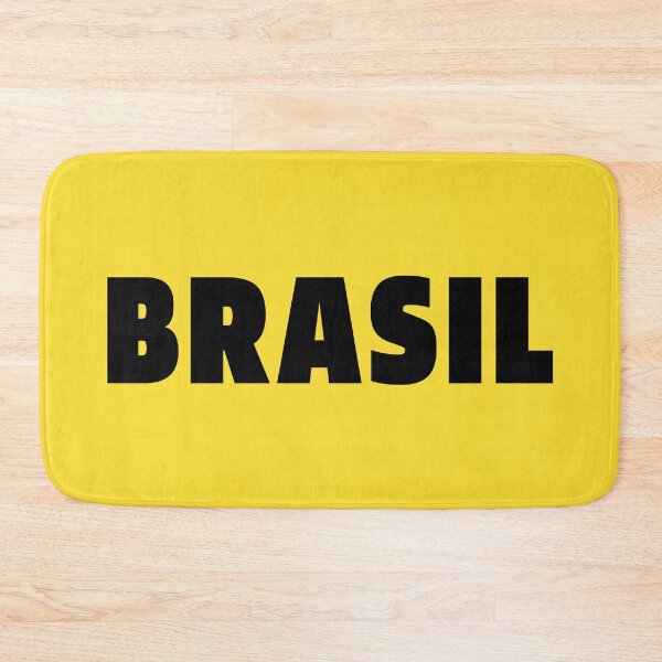 Item preview, BRASIL (Black on Yellow) designed and sold by STUDIO-72.