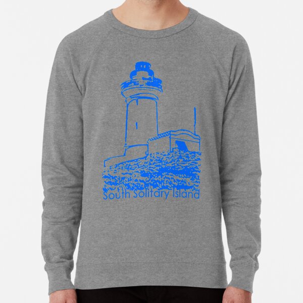 South Solitary Island Lighthouse Lightweight Sweatshirt
