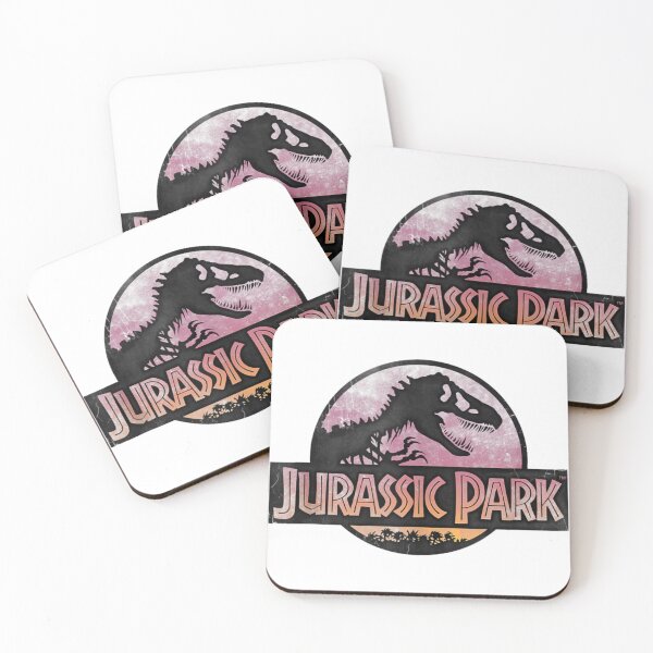 Item preview, Neon Distressed Light Pink TRex Movie Logo designed and sold by TarynAbbott.