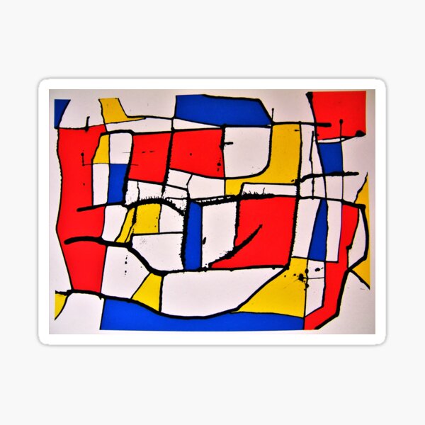 Divided Sticker