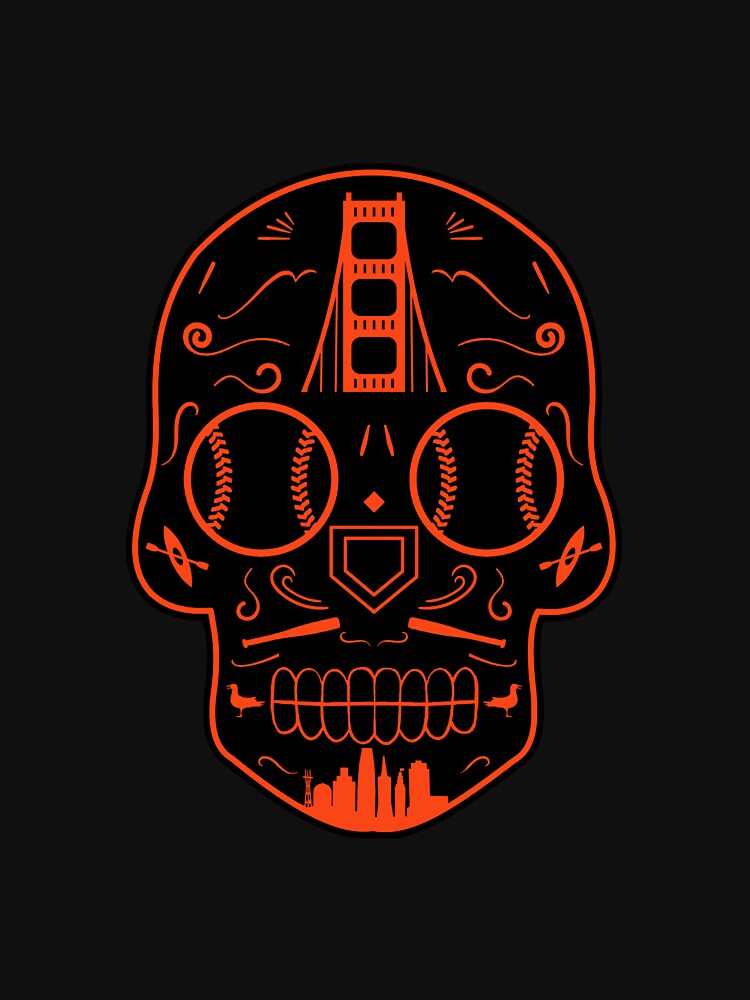 SF Giants Zip Up Hoodie 3D Sugar Skull San Francisco Giants Gift