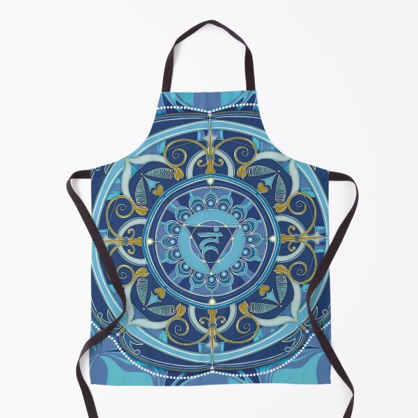 Item preview, Throat Chakra Mandala designed and sold by Lubica69.