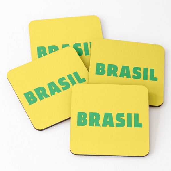 Item preview, BRASIL (Green on Yellow) designed and sold by STUDIO-72.