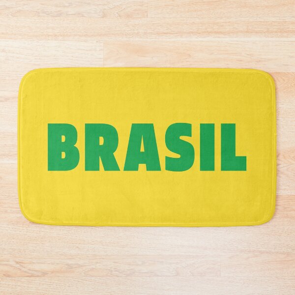 Item preview, BRASIL (Green on Yellow) designed and sold by STUDIO-72.