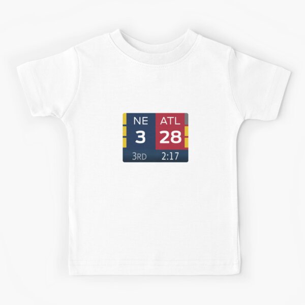 NE 3 vs ATL 28 Champions Comeback' Kids T-Shirt for Sale by threadsmonkey