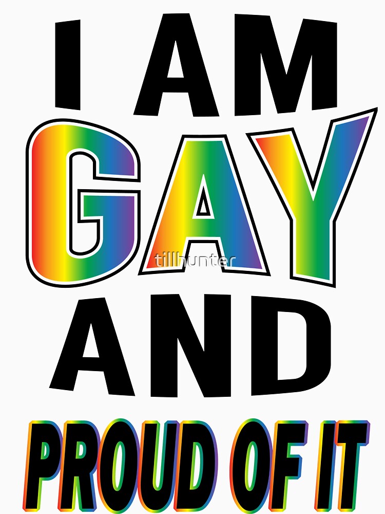 i am gay t shirt