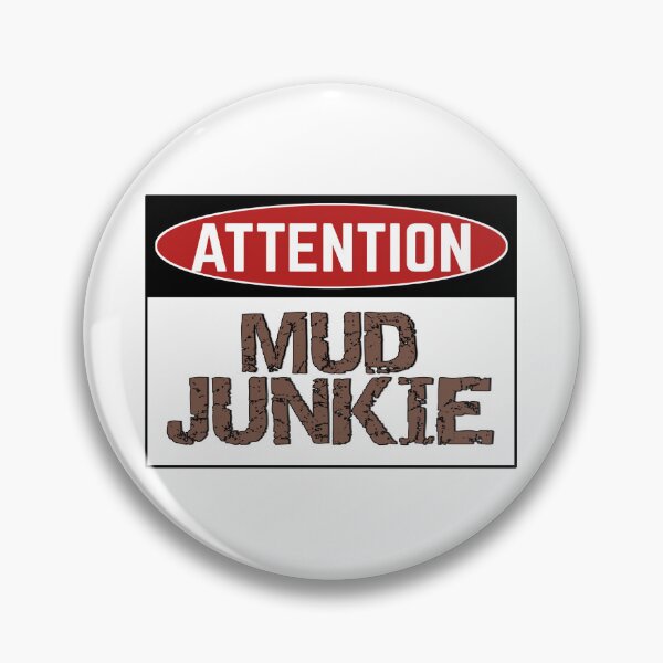 Item preview, Mud junkie sticker 4×4 attention mud junkie sticker designed and sold by cizito.
