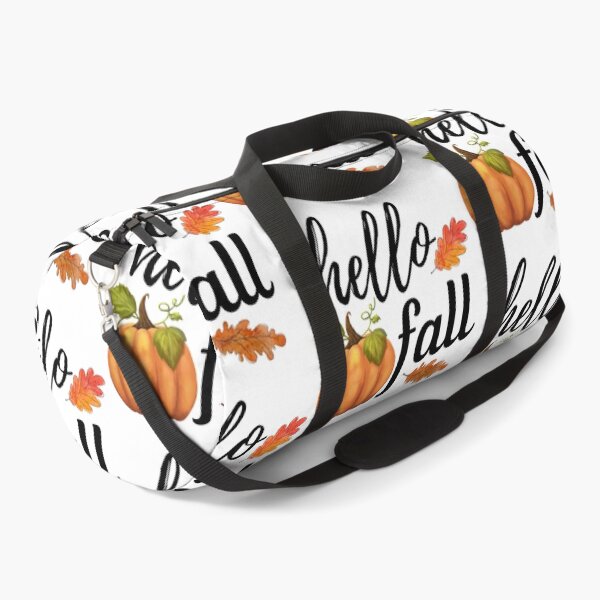 Item preview, Hello Fall - Autumn, Pumpkin, Twig and Leaves designed and sold by MyArt23.