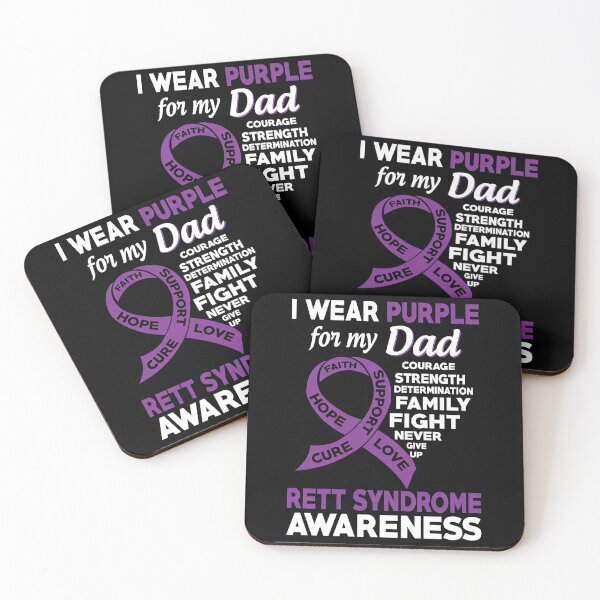 Item preview, Rett Syndrome Awareness I Wear Purple for My Dad Rett Syndrome Awareness designed and sold by IleneDuBuque.