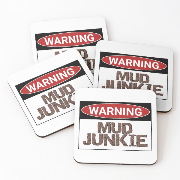 Item preview, Mud junkie sticker 4×4 warning mud junkie sticker designed and sold by cizito.