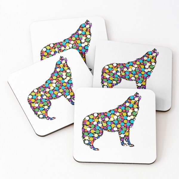 Item preview, Funny wolf polka dot ,wolf polka dot pattern designed and sold by Itaxi.