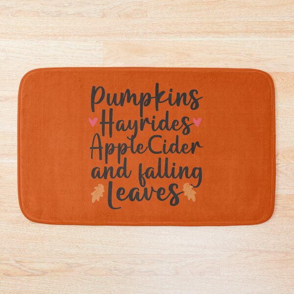 Item preview, Pumpkins Hayrides Apple Cider and Falling Leaves  designed and sold by alenaz.