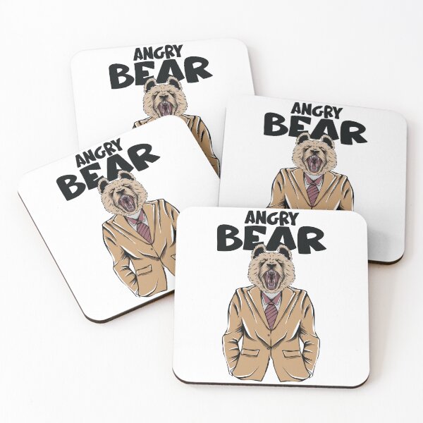Item preview, angry bear designed and sold by lovelysoyouuu.