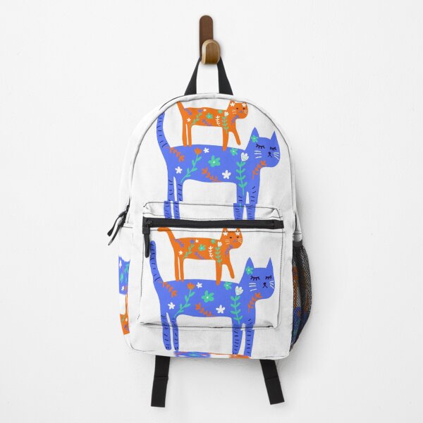 Item preview, Cats with flowers designed and sold by ByMilagra.