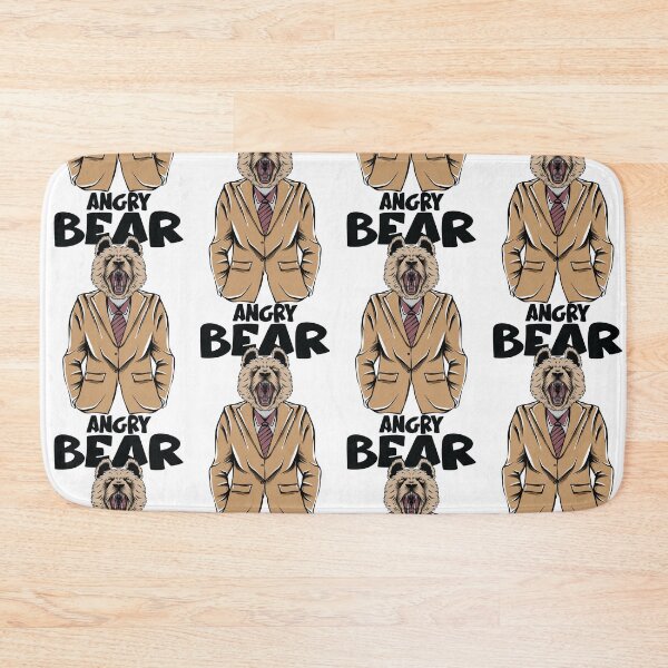Item preview, angry bear designed and sold by lovelysoyouuu.