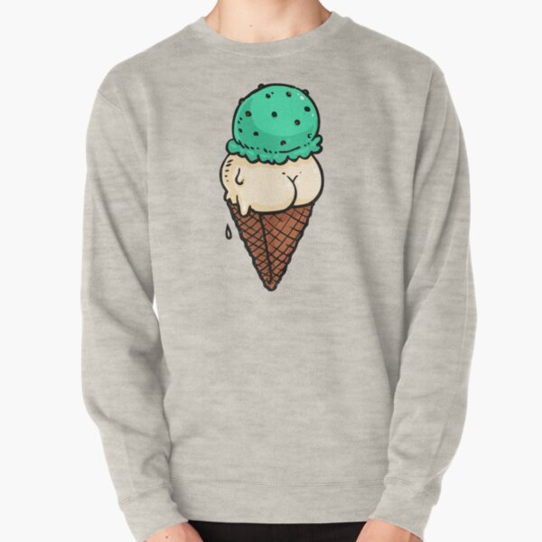 Ice Cream Butt Pullover Sweatshirt