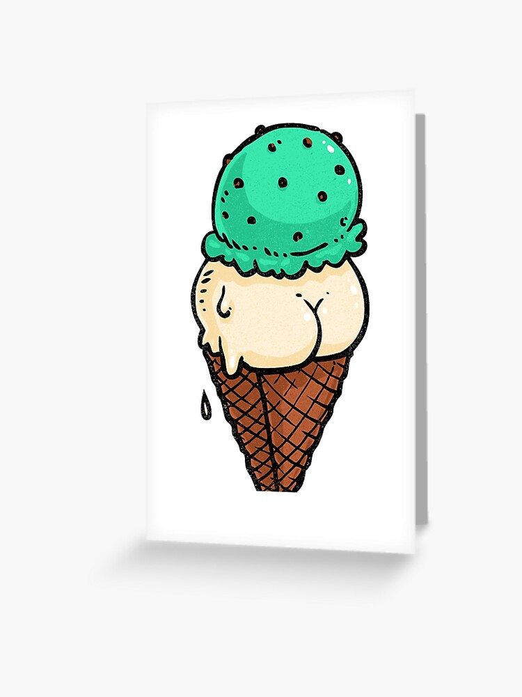 Donut BUTT Greeting Card for Sale by Brian Cook