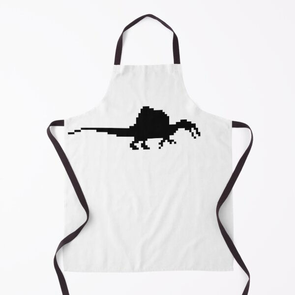 Item preview, 8-bit spinosaurus Black designed and sold by Arc1.