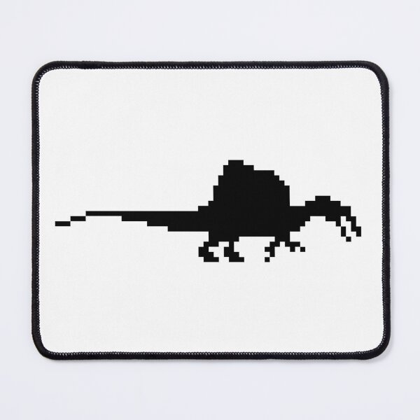 Item preview, 8-bit spinosaurus Black designed and sold by Arc1.