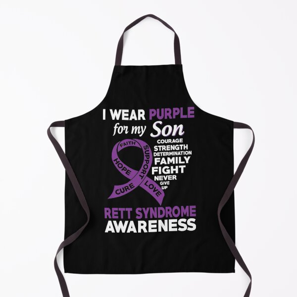 Item preview, Rett Syndrome Awareness I Wear Purple for My Son Rett Syndrome Awareness designed and sold by IleneDuBuque.