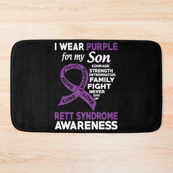 Item preview, Rett Syndrome Awareness I Wear Purple for My Son Rett Syndrome Awareness designed and sold by IleneDuBuque.