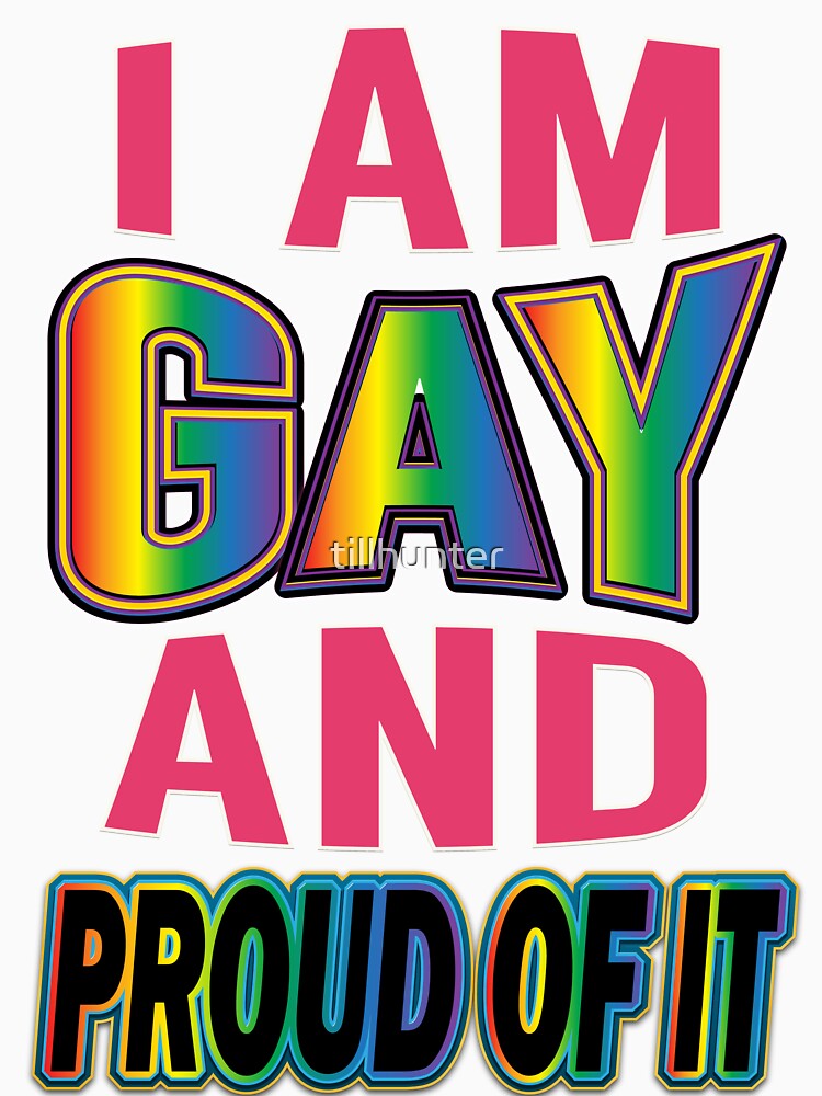 proud it and Gay of