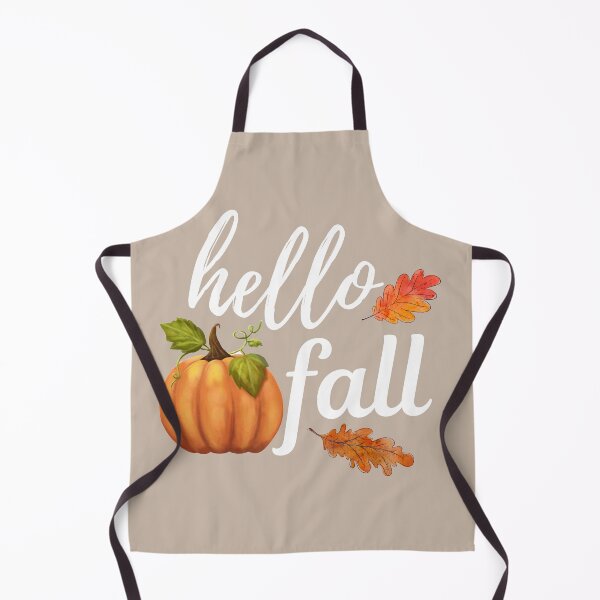 Item preview, Hello Fall - Autumn, Pumpkin, Twig and Leaves designed and sold by MyArt23.