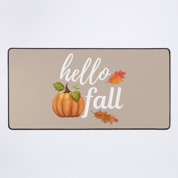 Item preview, Hello Fall - Autumn, Pumpkin, Twig and Leaves designed and sold by MyArt23.