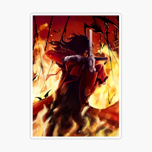 Alucard Hellsing Greeting Card by Aril Mey