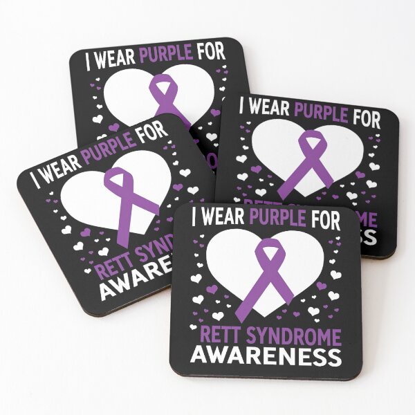 Item preview, Rett Syndrome Awareness I Wear Purple For Support Rett Syndrome Awareness designed and sold by IleneDuBuque.