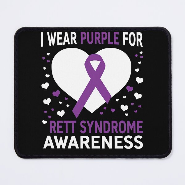 Item preview, Rett Syndrome Awareness I Wear Purple For Support Rett Syndrome Awareness designed and sold by IleneDuBuque.