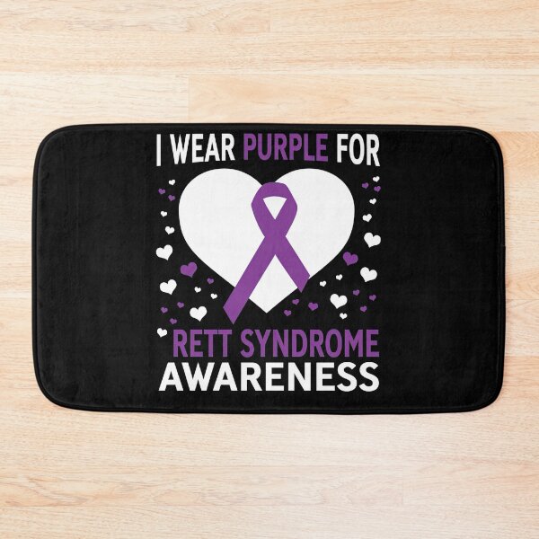 Item preview, Rett Syndrome Awareness I Wear Purple For Support Rett Syndrome Awareness designed and sold by IleneDuBuque.