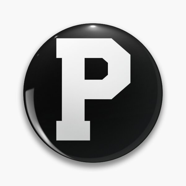 Item preview, Alphabet, White P, Sports letter P designed and sold by TheCultStuff.