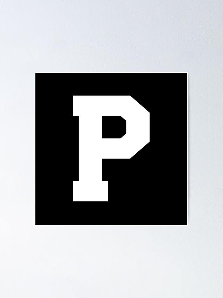 Alphabet P (Uppercase letter p), Letter P | Magnet