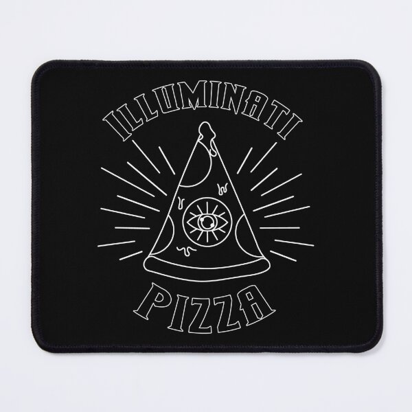 Item preview, The All Seeing Pizza | Illuminati Pizza Slice Illustration designed and sold by ProdbyNiECO.