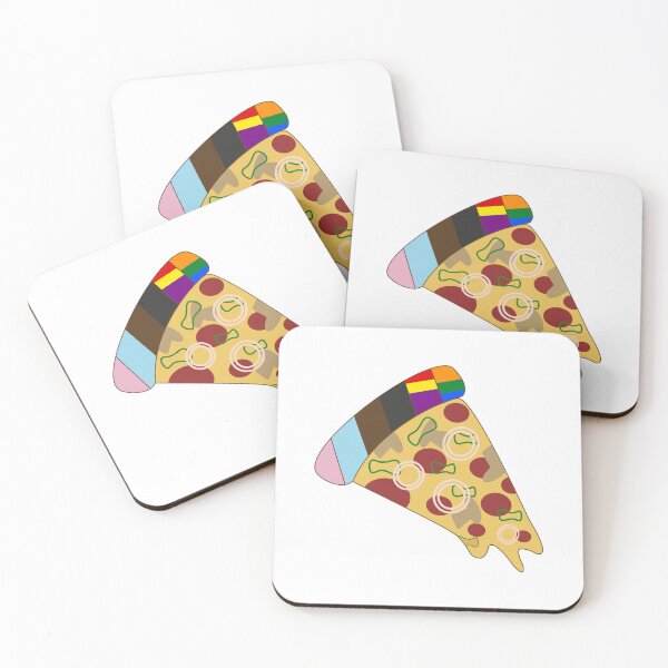 Item preview, Pizza Slice All Flag designed and sold by LGBT-Art-Design.
