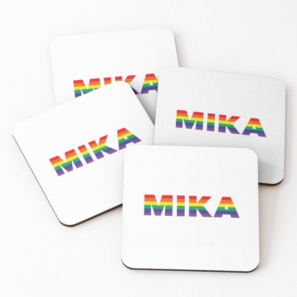 Item preview, Mika name - Rainbow Flag LGBT Pride Design designed and sold by NameTheory.