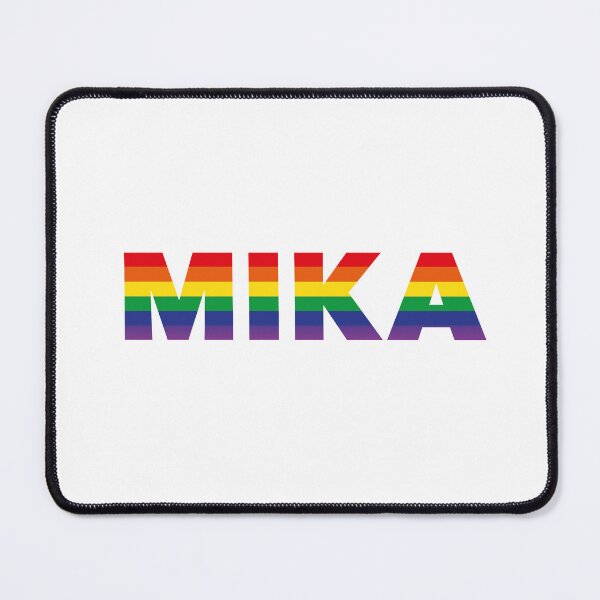 Item preview, Mika name - Rainbow Flag LGBT Pride Design designed and sold by NameTheory.