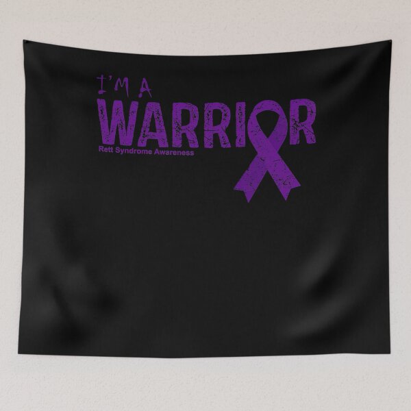 Item preview, Rett Syndrome Awareness I'm a Warrior Rett Syndrome Awareness designed and sold by IleneDuBuque.