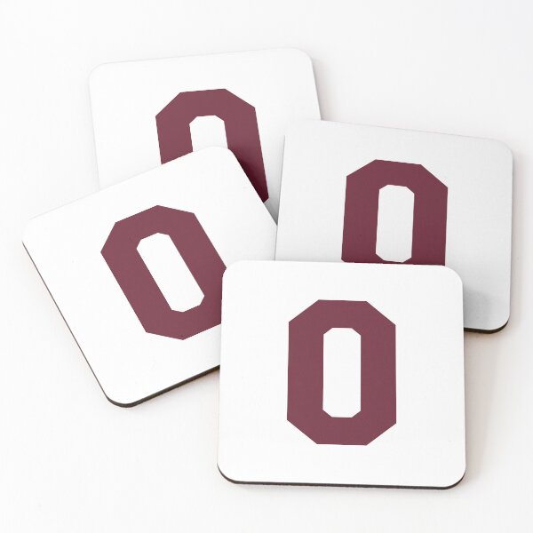 Item preview, Alphabet, Maroon O, Sports letter O designed and sold by TheCultStuff.