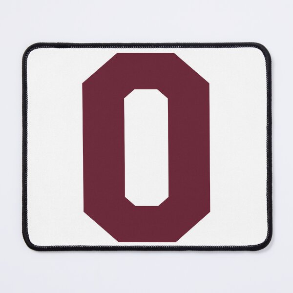 Item preview, Alphabet, Maroon O, Sports letter O designed and sold by TheCultStuff.