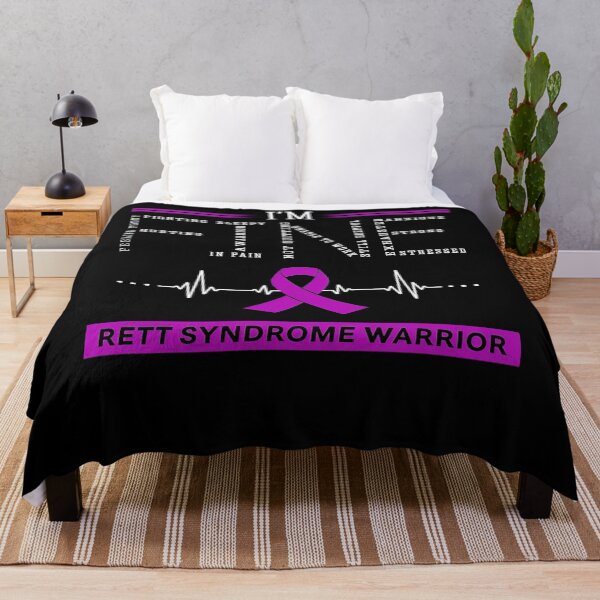 Item preview, Rett Syndrome Awareness I'm Fine Rett Syndrome Warrior Support Rett Syndrome Awareness Gifts designed and sold by IleneDuBuque.