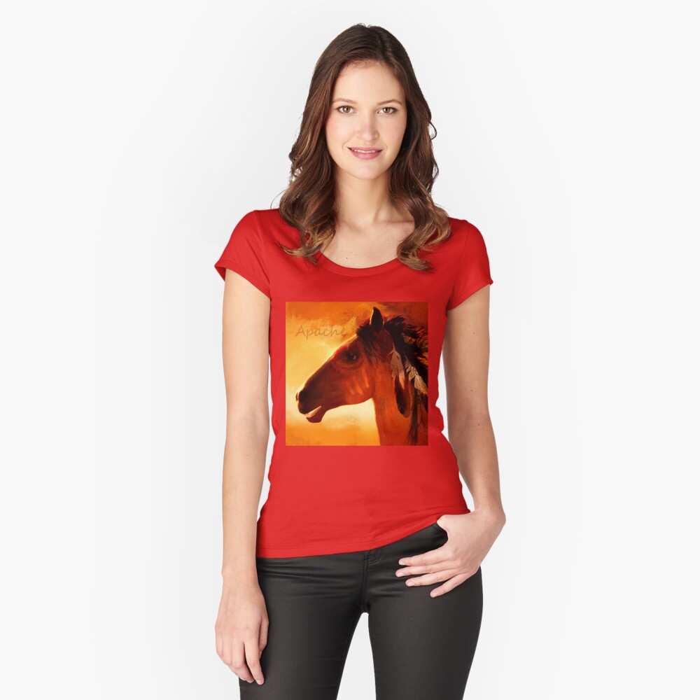 Apache Fitted Scoop T-Shirt