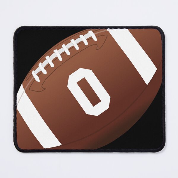 Item preview, American football ball number 0, zero designed and sold by TheCultStuff.