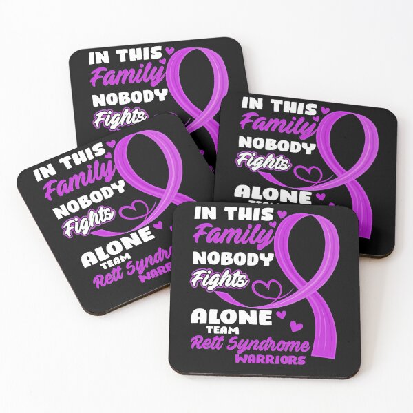 Item preview, Rett Syndrome Awareness In This Family Nobody Fights Alone Team Rett Syndrome Warriors designed and sold by IleneDuBuque.