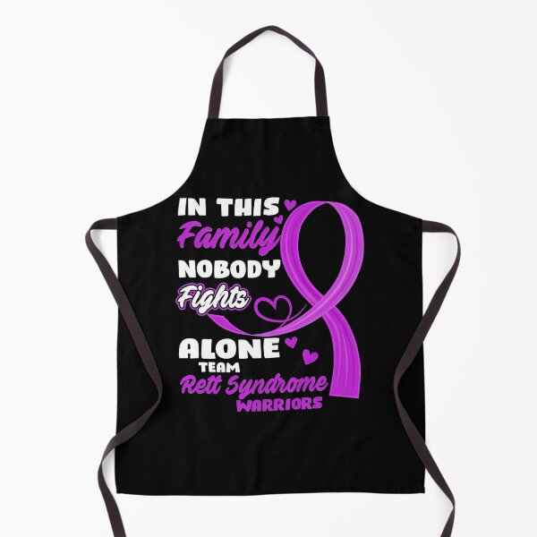 Item preview, Rett Syndrome Awareness In This Family Nobody Fights Alone Team Rett Syndrome Warriors designed and sold by IleneDuBuque.