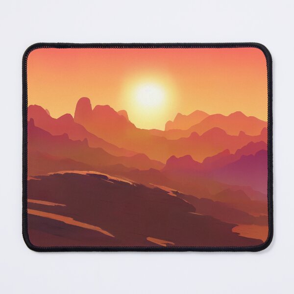 Item preview, Red Planet Landscape designed and sold by inksawakening.