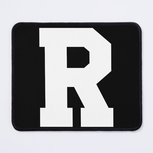 Item preview, Alphabet, White R, Sports letter R designed and sold by TheCultStuff.