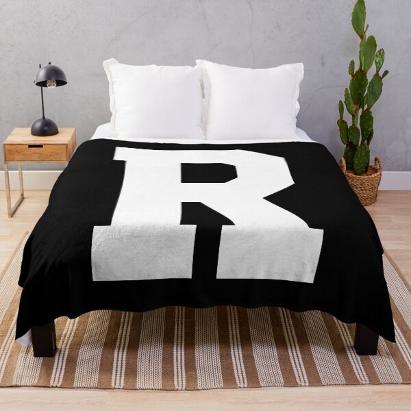 Item preview, Alphabet, White R, Sports letter R designed and sold by TheCultStuff.