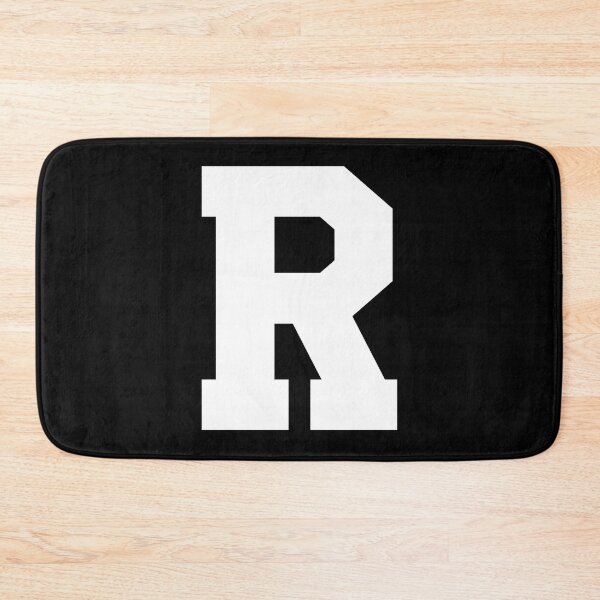 Item preview,  Alphabet, White R, Sports letter R designed and sold by TheCultStuff.